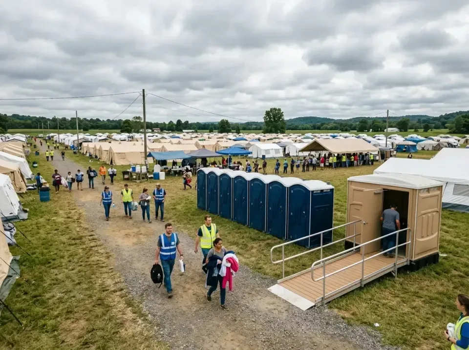 disaster-relief-camp-restrooms-010 — frequently asked questions, Dumpster & Portable Bathrooms Rental in Mountain View, MO